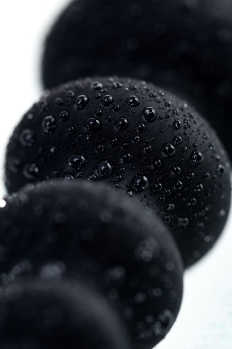 Черная анальная ёлочка Indi - 11,5 см. фото 9