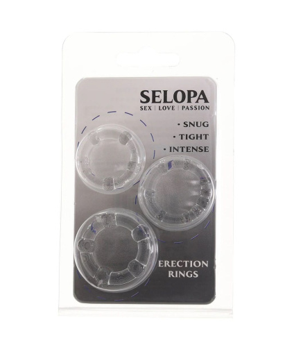 Набор из 3 эрекционных колец Erection Rings Set фото 5