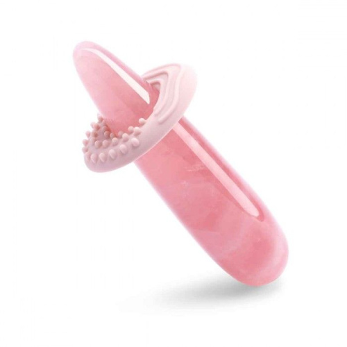 Массажер Le Wand Crystal Wand из розового кварца фото 4