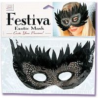 Черная маска Festiva Exotic