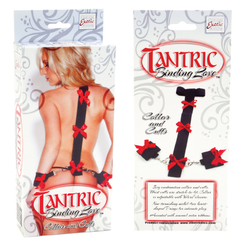 Набор для бандажа Tantric Binding Love Collar and Cuffs фото 2