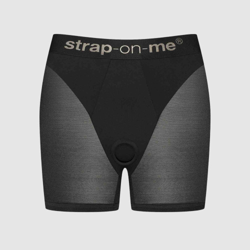 Трусики-шорты для фиксации насадок Strap-on-me Harness Lingerie Halo - size S