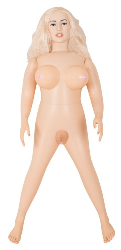 Надувная секс-кукла с анатомическим лицом и конечностями Juicy Jill фото 2