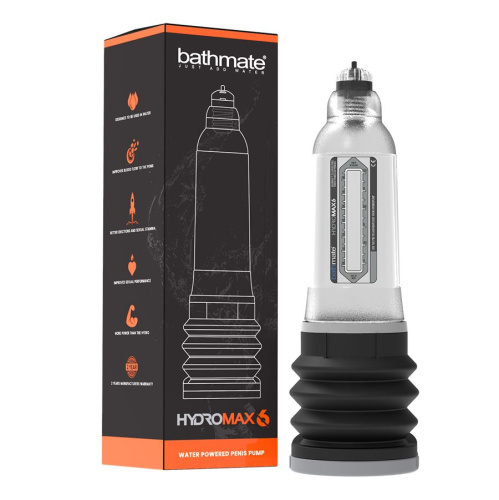 Прозрачная гидропомпа Bathmate HydroMAX6 фото 2