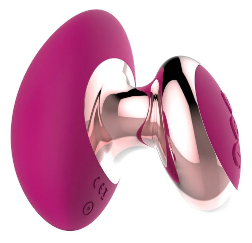 Ярко-розовый вибромассажер Couples Choice Massager фото 3