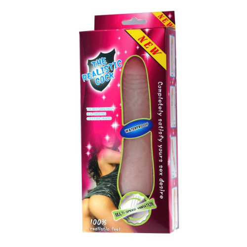 Водонепроницаемый вибратор-реалистик - 21,2 см. фото 4