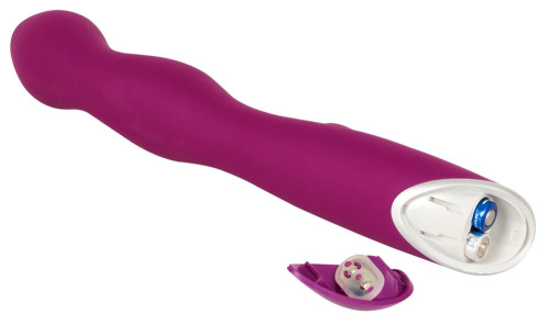 Фиолетовый вибратор A & G-Spot Rabbit Vibrator для стимуляции зон G и A - 23,6 см. фото 7