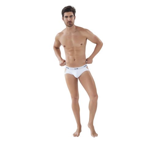 Белые мужские трусы-джоки Oporto Jockstrap фото 5