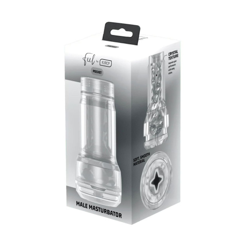 Мастурбатор Feel Pocket Stroker Crystal фото 6