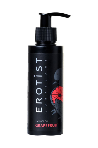 Массажное масло Erotist GRAPEFRUIT с ароматом грейпфрута - 150 мл. фото 2