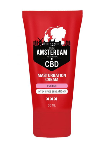 Крем для мастурбации для женщин CBD from Amsterdam Masturbation Cream For Her - 50 мл. фото 3