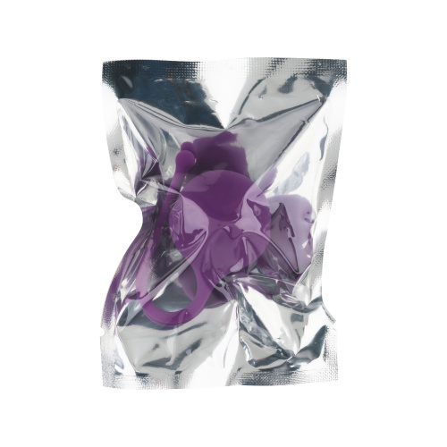 Фиолетовый силиконовый вагинальный шарик фото 3