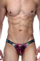 Мужские сексуальные трусы-слипы из ткани с блеском Мужские сексуальные трусы-слипы из ткани с блеском