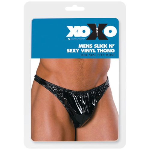 Классические мужские виниловые трусы фото 2