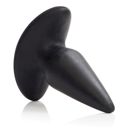 Чёрная анальная вибропробка 10 Function Risque Prober - 14,5 см. фото 3