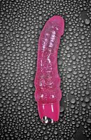 Розовый вибромассажер Starlight Gems Orion Vibrating Massager - 15,2 см.