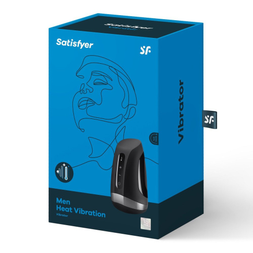 Мастурбатор Satisfyer Men Heat Vibration с подогревом и вибрацией фото 3