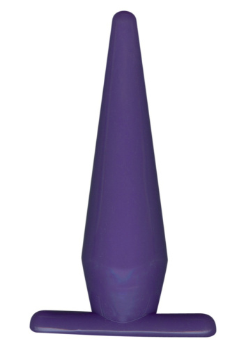 Фиолетовая анальная пробка Funky - 10,5 см. Фиолетовая анальная пробка Funky - 10,5 см.