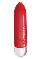 Красная вибропулька Rocks off - 8 см.