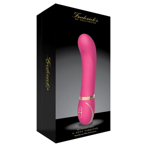 Розовый вибромассажёр G-Spot Vibrator фото 3