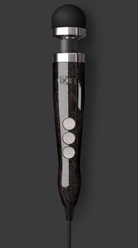 Черный жезловый вибратор Doxy Die Cast 3 фото 4