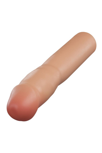 Телесная насадка-удлинитель Resilience - 17,7 см. фото 2