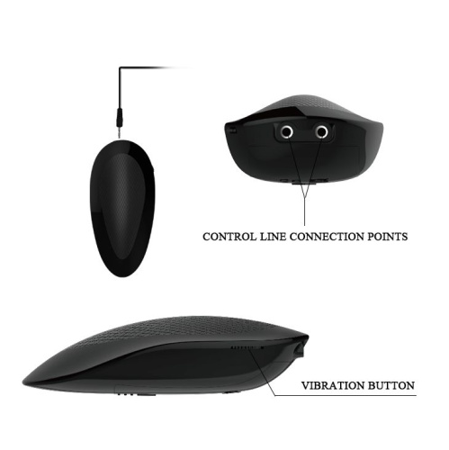 Телесный вибратор с проводным пультом - 22 см. фото 5