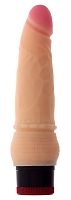 Вибратор-реалистик со встроенным пультом REALSTUFF 6INCH VIBRATOR - 15,5 см.