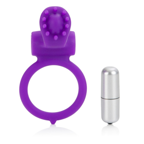 Виброкольцо фиолетовое Body & Soul Inspiration фото 3