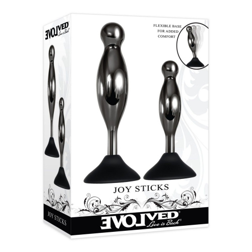 Набор из 2 подвижных анальных стимуляторов Joy Sticks фото 5