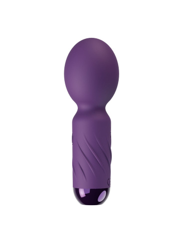 Фиолетовый мини-wand вибратор для стимуляции эрогенных зон фото 2 Фиолетовый мини-wand вибратор для стимуляции эрогенных зон фото 2