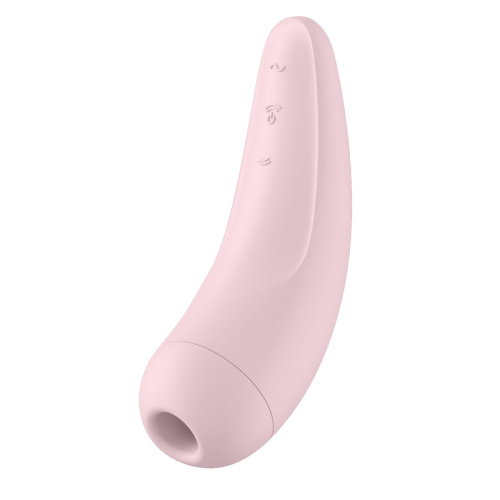 Розовый вакуум-волновой стимулятор Satisfyer Curvy 2+ фото 3