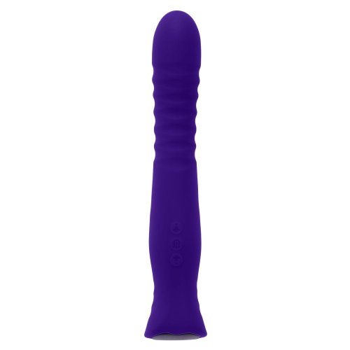 Фиолетовый вибростимулятор Trixxxie - 22,2 см. фото 2