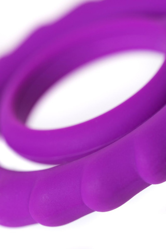 Фиолетовое эрекционное кольцо на пенис JOS  GOOD BUNNY фото 8