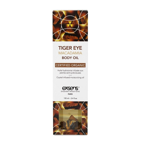 Органическое массажное масло TIGER EYE MACADAMIA - 100 мл. фото 3