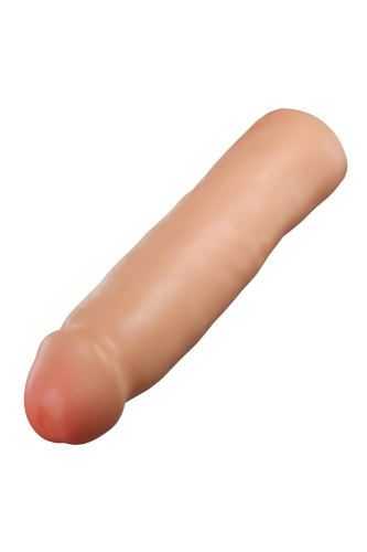 Телесная насадка-удлинитель Vindicate - 21,6 см. фото 2 Телесная насадка-удлинитель Vindicate - 21,6 см. фото 2