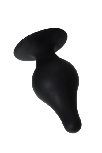 Черная анальная втулка Spade XS - 6,5 см. фото 5