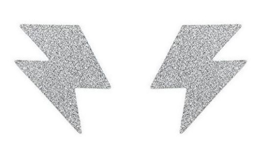 Серебристые пэстисы-молнии Flash
