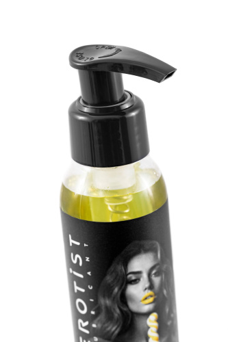 Разогревающее массажное масло Erotist Caramel Club с ароматом ананаса - 100 мл. фото 5