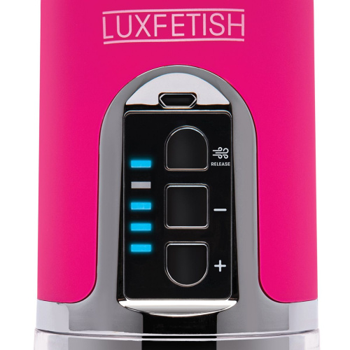 Вакуумный насос-помпа и зажим для клитора Rechargeable 4-Function Auto Pussy Pump With Clit Clamp фото 6