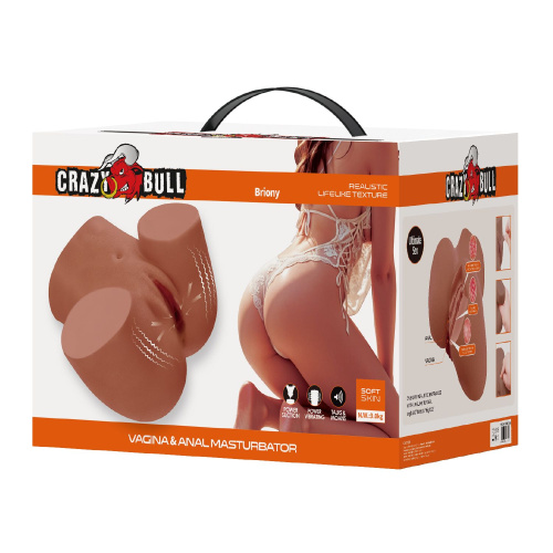 Мастурбатор Briony с 2 любовными каналами фото 2 Мастурбатор Briony с 2 любовными каналами фото 2