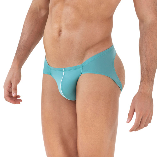 Бирюзовые трусы-джоки Mente Jockstrap фото 2