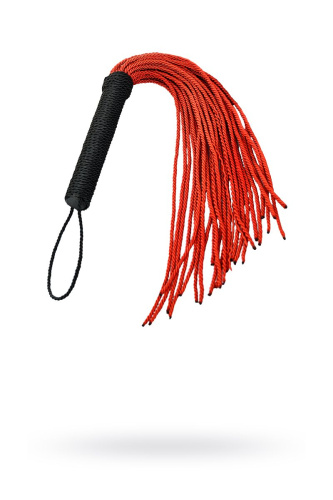 Красно-черный флоггер из веревки TOYFA Theatre - 48,5 см. фото 3 Красно-черный флоггер из веревки TOYFA Theatre - 48,5 см. фото 3