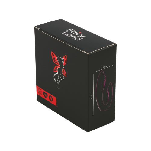 Розовый U-образный вибратор с пультом ДУ фото 5