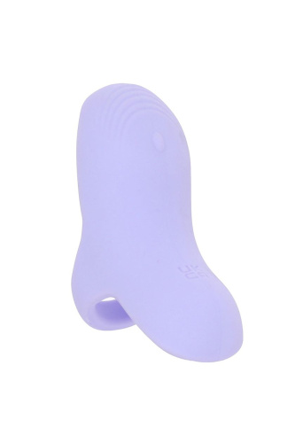 Сиреневый сенсорный вибромассажёр на палец Fuzu Sensa фото 2