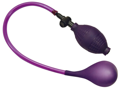 Фиолетовый анальный стимулятор с функцией расширения Anal Balloon фото 2