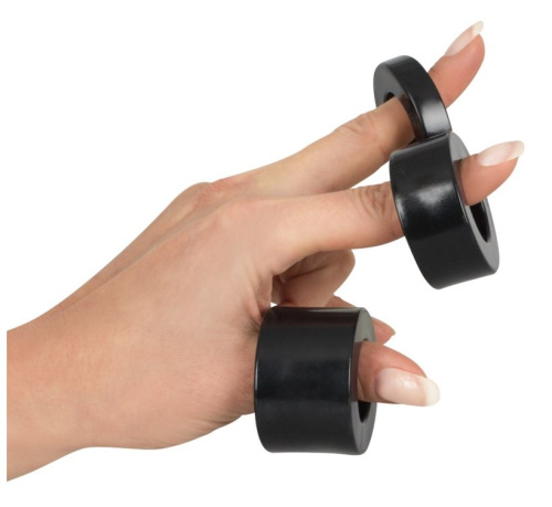 Набор из 3 колец для утяжки мошонки Rebel Ball Stretching Kit фото 6