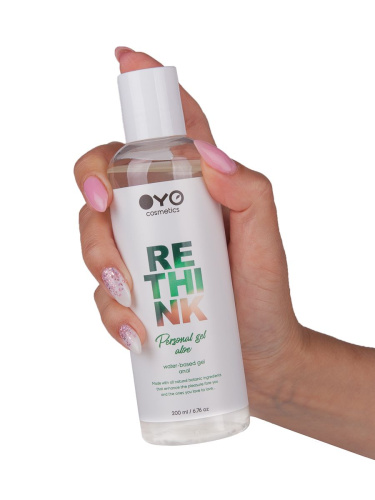 Анальный увлажняющий гель на водной основе OYO Personal Gel Aloe - 200 мл. фото 4