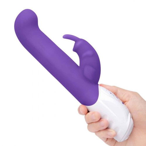 Фиолетовый вибромассажер для G-точки Come hither G-Spot Rabbit - 24,5 см. фото 3