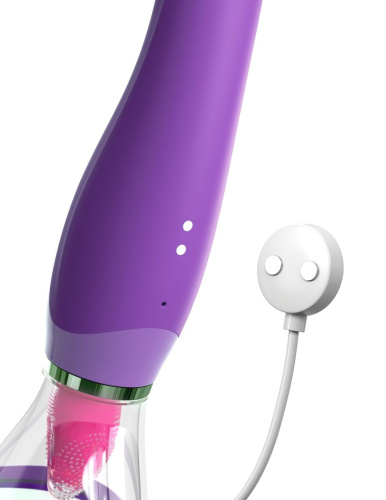Фиолетовый вакуумный клиторальный стимулятор Her Ultimate Pleasure фото 6